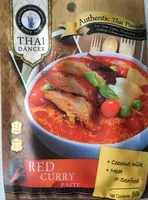 Mängden socker i Red curry paste