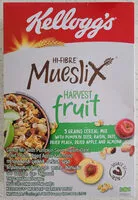 Mängden socker i HI-FIBRE Mueslix Harvest Fruit