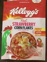 Mängden socker i Real strawberry corn flakes