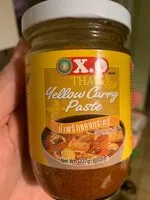 Mängden socker i Thai yellow curry paste