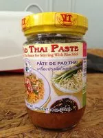 Mängden socker i Nang fah (tue kung) brand, pad thai paste