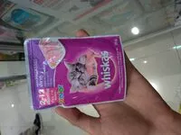 Mängden socker i whiskas junior with mackerel 80 gr