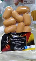 Mängden socker i ไส้กรอกค๊อกเทลรมควันหนังกรอบ - 160 g