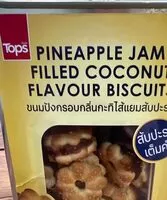 Mängden socker i Pineapple Jam filled coconut flavor Biscuits