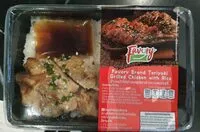 Mängden socker i ข้าวหน้าไก่ย่างเทอริยากิ