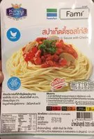 Mängden socker i Spaghetti en Sauce avec Poulet