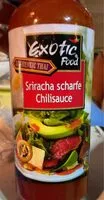 Mängden socker i Sriracha scharfe