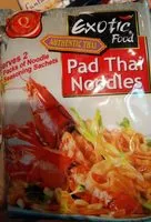 Mängden socker i Nouilles Pad Thaï