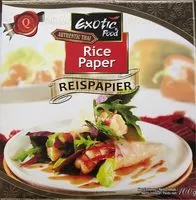 Mängden socker i Reispapier