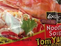 Mängden socker i Tom yum noodle soup
