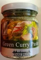 Mängden socker i Green curry paste