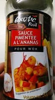 Mängden socker i Sauce Pimentée à l'Ananas pour Wok