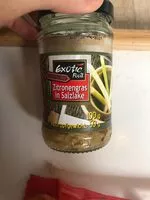Mängden socker i Zitronengras in Salzlake