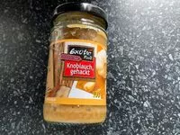 Mängden socker i Knoblauch, gehackt (Paste)