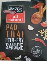 Mängden socker i Pad thaï stir-fry sauce