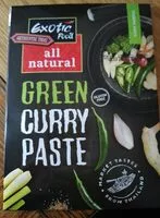 Mängden socker i Green curry paste