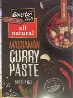 Mängden socker i Massaman Curry Paste