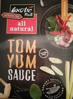 Mängden socker i Tom yum sauce