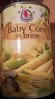 Mängden socker i Baby corn in brine