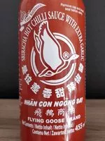 Mängden socker i Sriracha scharfe Chilisauce mit extra Knoblauch