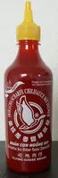 Mängden socker i Sriracha scharfe Chilisauce mit INGWER