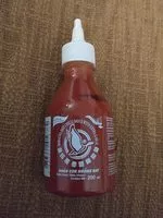 Mängden socker i Sriracha hot chilli sauce extra garlic