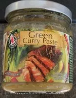 Mängden socker i Green curry paste