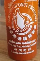 Mängden socker i Siracha cocunat chilli sauce