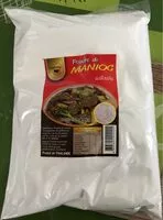 Mängden socker i Poudre de manioc