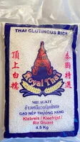 Mängden socker i Klebreis - Thai Glutinous Rice