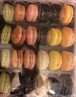 Mängden socker i Macarons surgelés au gout exotique