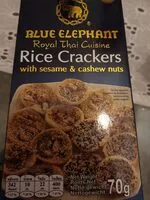Mängden socker i Crackers de riz