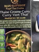 Mängden socker i Royal Thai Cuisine Thai Premium Cooking Set Green Curry