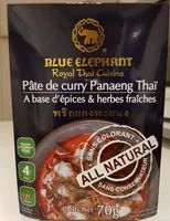 Mängden socker i Blue Elephant Pate De Curry Paneang 70G