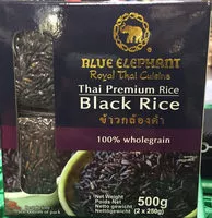 Mängden socker i Thai Premium Rice Black Rice