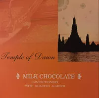 Mängden socker i Temple of Dawn Milk Chocolate with roasted almond