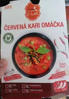 Mängden socker i Červená kari omáčka