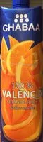 Mängden socker i Chabaa Juice Valencia Orange