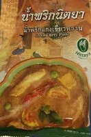 Mängden socker i Pate de curry vert