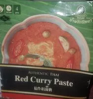Mängden socker i Red curry paste