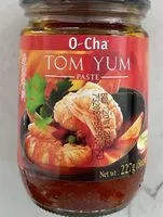 Mängden socker i Tom Yum paste