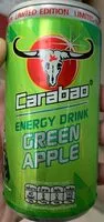 Mängden socker i Carabao energy Green apple
