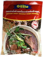 Mängden socker i Instant Noodle Soup Powder- Spicy 208G