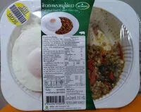 Mängden socker i ข้าวกะเพราหมูไข่ดาว