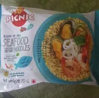 Mängden socker i Seafood flavoured instant Noodles