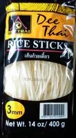 Mängden socker i Rice Sticks
