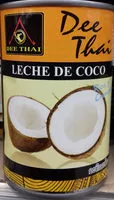 Mängden socker i Leche de coco