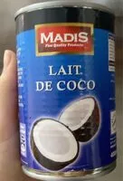 Mängden socker i Lait de coco