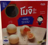 Mängden socker i โมจิ ไส้ถั่วไข่เค็ม ตรา เอ็มเอ็ม