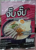 Mängden socker i จั๊บจั๊บ ก๋วยจั๊บอุบล กึ่งสำเร็จรูป